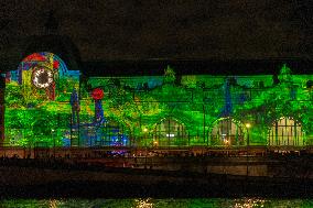 Illumination of The Orsay Museum Facade - Paris