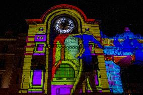 Illumination of The Orsay Museum Facade - Paris