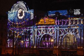 Illumination of The Orsay Museum Facade - Paris