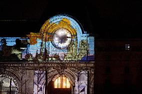 Illumination of The Orsay Museum Facade - Paris