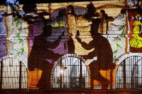 Illumination of The Orsay Museum Facade - Paris