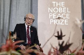 Nobel Peace Prize award ceremony