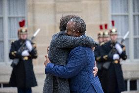 President Macron Meets Guinea-Bissau's President - Paris
