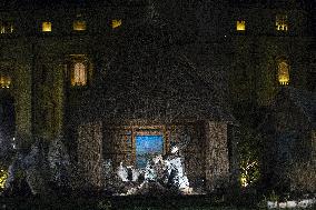 Nativity Scene And Christmas Tree In St. Peter’s Square - Vatican