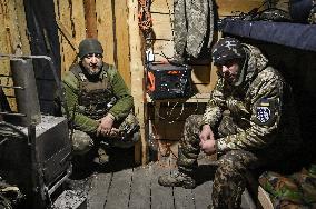 Artillery unit of Ukraines 110th Territorial Defence Brigade in Zaporizhzhia regionArtillery unit of Ukraines 110th Territorial