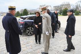 Rachida Dati Meets Guinea-Bissau's President - Paris