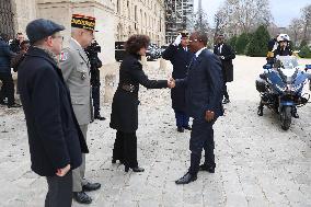 Rachida Dati Meets Guinea-Bissau's President - Paris