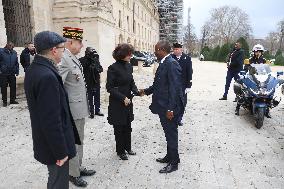 Rachida Dati Meets Guinea-Bissau's President - Paris