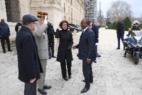 Rachida Dati Meets Guinea-Bissau's President - Paris