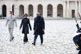 Rachida Dati Meets Guinea-Bissau's President - Paris