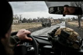 Artillery unit of Ukraines 110th Territorial Defence Brigade in Zaporizhzhia regionArtillery unit of Ukraines 110th Territorial