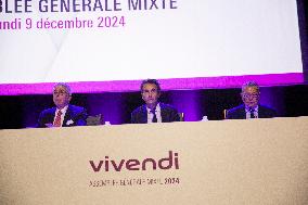 Vivendi Group's General Meeting - Paris