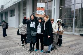 Rally In Support of Adele Haenel - Paris