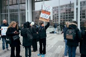 Rally In Support of Adele Haenel - Paris