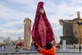 Controversial Art Installation - Naples