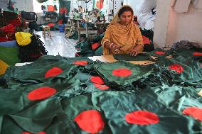 Flag Making For Victory Day - Bangladesh