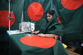 Flag Making For Victory Day - Bangladesh