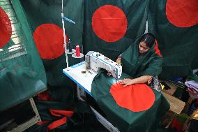 Flag Making For Victory Day - Bangladesh