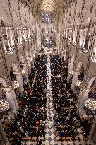 First Mass For The Public Notre-Dame Cathedral - Paris