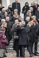 Funeral of Fernanda Biffi Casiraghi - Italy