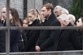 Funeral of Fernanda Biffi Casiraghi - Italy