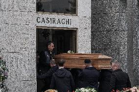 Funeral of Fernanda Biffi Casiraghi - Italy