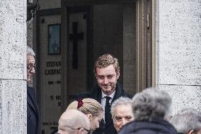 Funeral of Fernanda Biffi Casiraghi - Italy