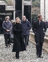 Funeral of Fernanda Biffi Casiraghi - Italy