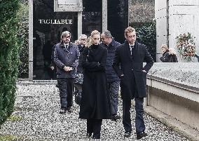 Funeral of Fernanda Biffi Casiraghi - Italy