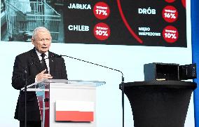 Jaroslaw Kaczynski Press Conference