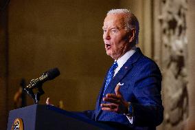 President Biden delivers remarks at the 2024 Tribal Nations Summit.