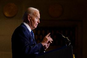 President Biden delivers remarks at the 2024 Tribal Nations Summit.