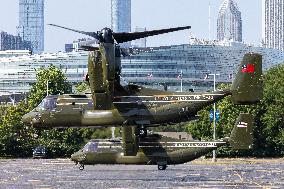 V22 Ospreys Supporting POTUS In Chicago, Illinois.