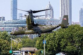 V22 Ospreys Supporting POTUS In Chicago, Illinois.