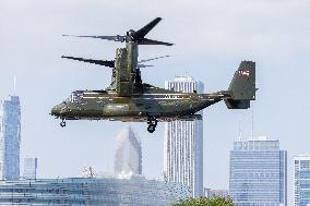 V22 Ospreys Supporting POTUS In Chicago, Illinois.