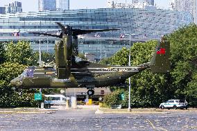 V22 Ospreys Supporting POTUS In Chicago, Illinois.