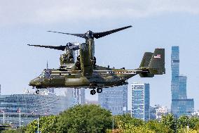 V22 Ospreys Supporting POTUS In Chicago, Illinois.