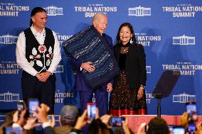 President Biden delivers remarks at the 2024 Tribal Nations Summit.