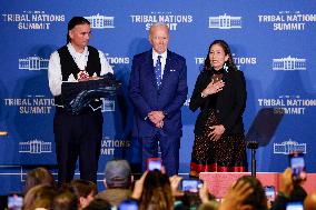 President Biden delivers remarks at the 2024 Tribal Nations Summit.