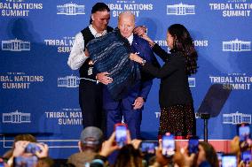 President Biden delivers remarks at the 2024 Tribal Nations Summit.