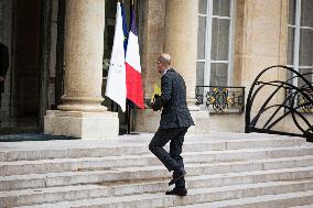 Emmanuel Macron Receives The President Of Guinea-Bissau Umaro Sissoco Embaló, At The Elysée Palace, In Paris