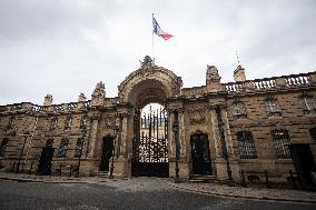 Emmanuel Macron Receives The President Of Guinea-Bissau Umaro Sissoco Embaló, At The Elysée Palace, In Paris