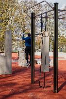 Outdoor Fitness Training In Munich