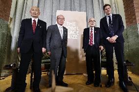 Nobel Peace Prize award ceremony