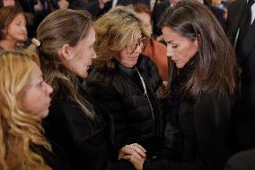 Royals Attend Mass Service For Victims Of Flooding - Valencia