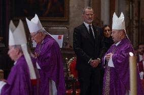 Royals Attend Mass Service For Victims Of Flooding - Valencia