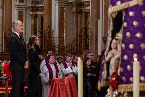 Royals Attend Mass Service For Victims Of Flooding - Valencia