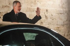 Royals Attend Mass Service For Victims Of Flooding - Valencia