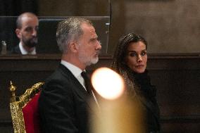 Royals Attend Mass Service For Victims Of Flooding - Valencia