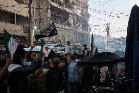 Syrians Celebrate Assad Fall - Beirut